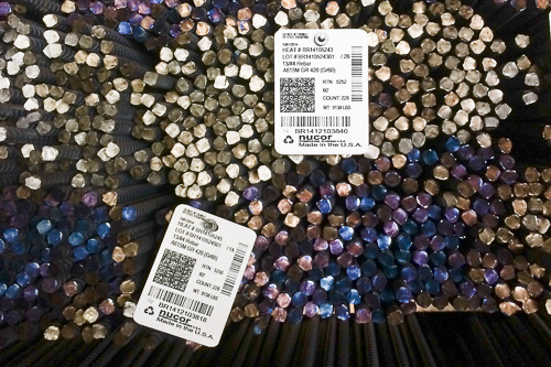 shipping tags for metal products