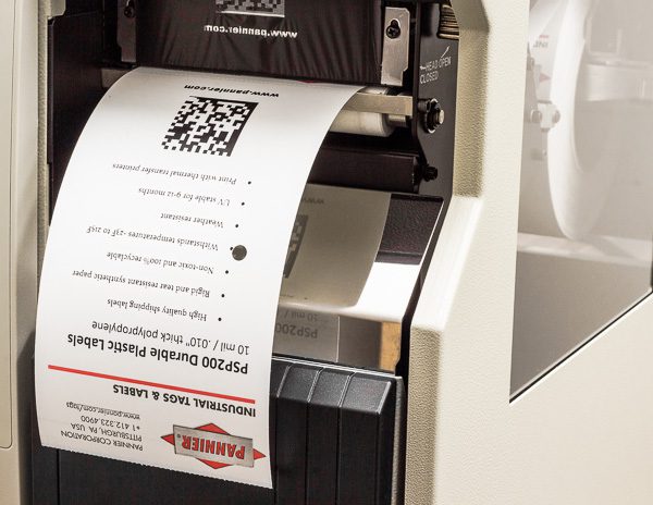 Industrial label printer