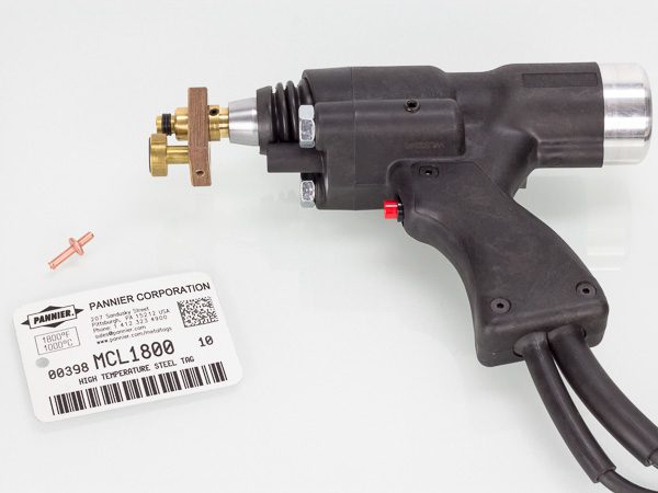 hand-held welding gun