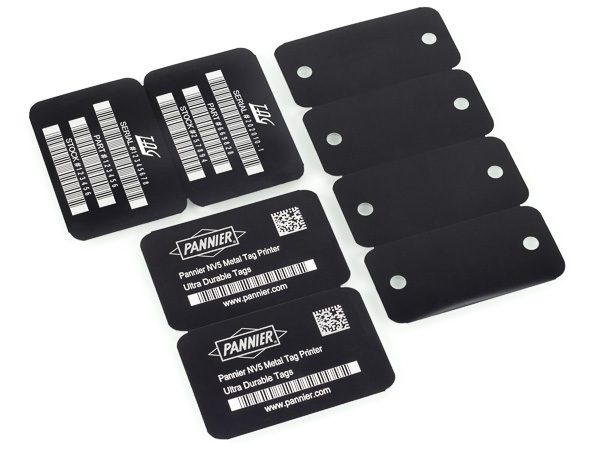 Ultra Durable anodized aluminum tags