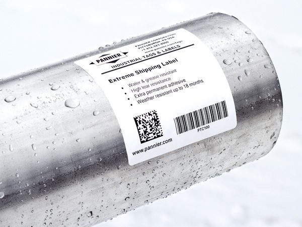 bar code labels for steel pipe