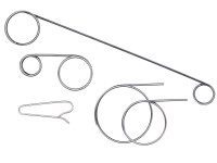 Tag Clips for Attaching Tags to Industrial Products