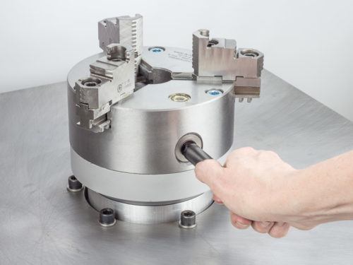 Adjustable 3-jaw Chuck For Holding Parts During Marking.