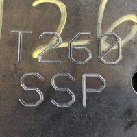 Deep Character Marking On Steel