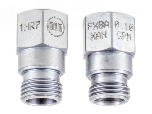 Marking Model Numbers And Date Codes On Hydraulic Cartridge Valves.