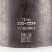 Sistema de estampación de identificaciones para tubos de acero con códigos 2D