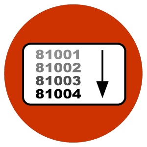 Números de serie automáticos AC500
