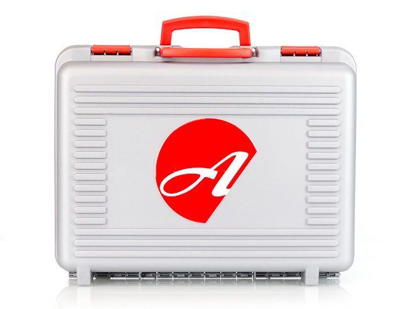 ADP2560BA Maletín de transporte con todas las piezas, baterías, accesorios y manuales