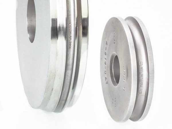 concave roller dies for marking tube and wire