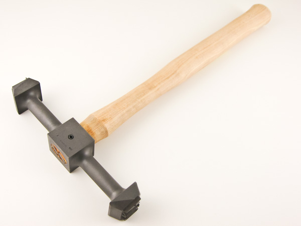 double engraved inspection hammer