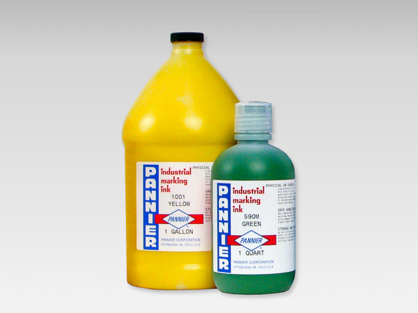 Industrial contact printing inks