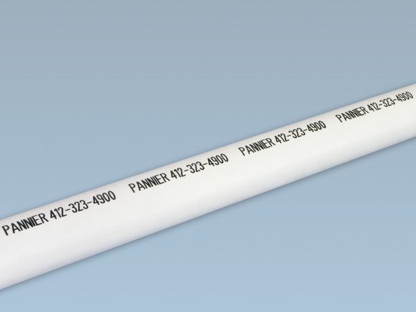 printed PVC pipe