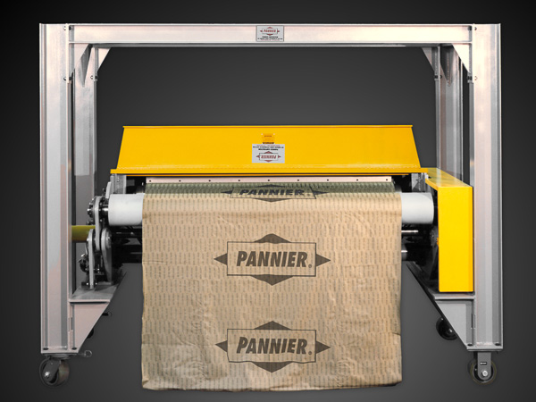 fabric printer with mounting structure