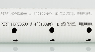 código de barras y especificaciones de la tubería de PVC