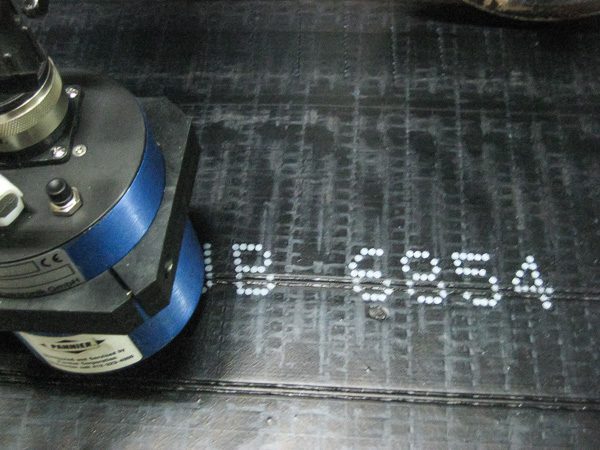 printing on tire tread stock