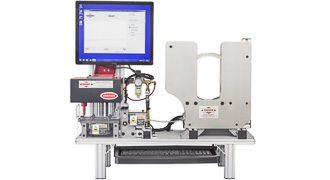 MDT500HE embossing machine with custom wrap.