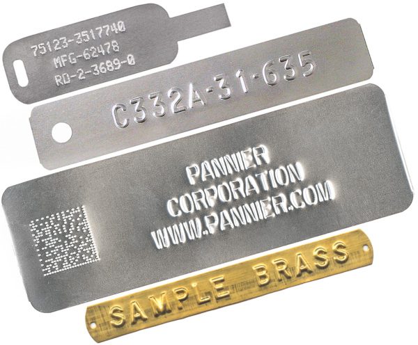 Metal Tag Embossing