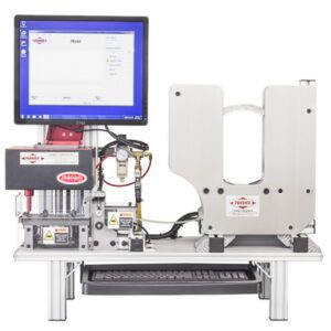 EmbossMax 5000: estampado y embutición automáticos de etiquetas metálicas
