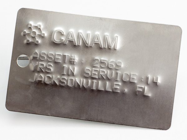Mobile Tire Service >> 06m-embossed-asset-tags - Pannier Corporation Mobile Tire Service >> 06m-embossed-asset-tags - Pannier Corporation