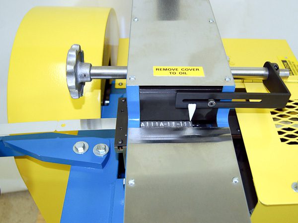 Model 416 embossing area