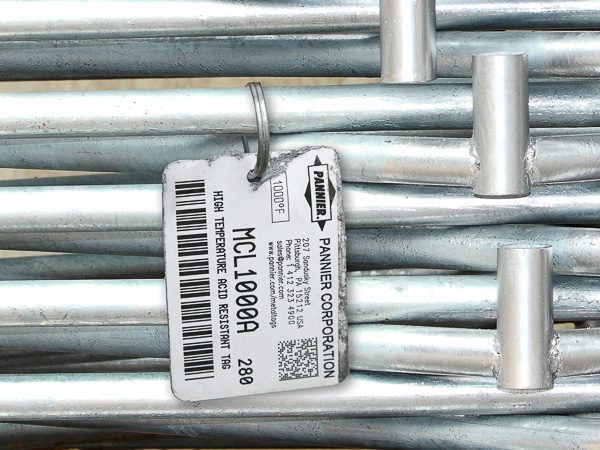 bar code tracking for hot dip galvanizing