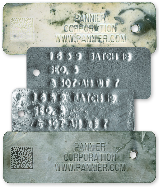 heat and acid resistant tags