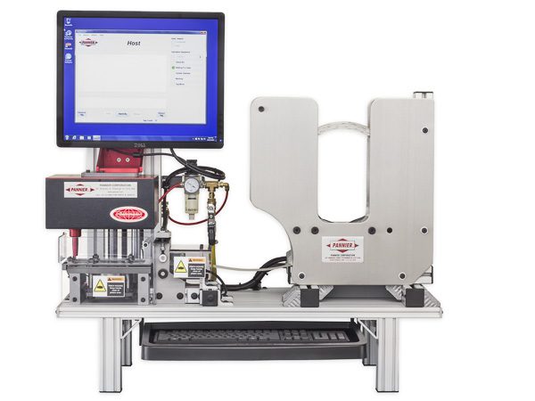 EmbossMax 5000 Máquina automática de estampación de etiquetas metálicas