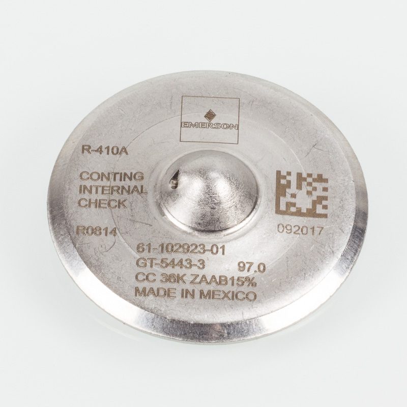 fiber laser marking on stainless steel parts