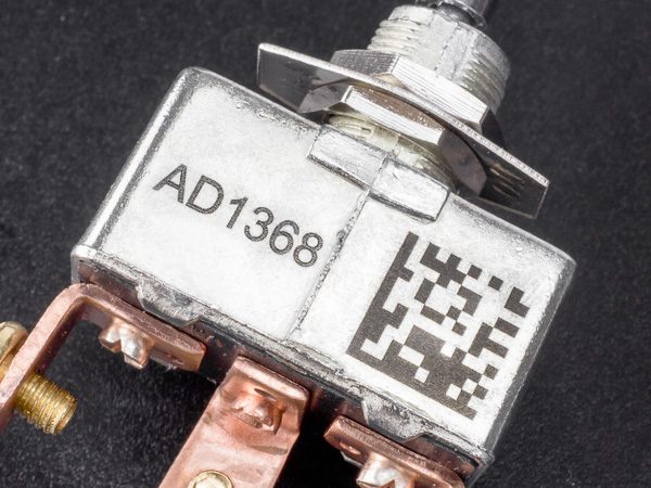 laser etching metal parts