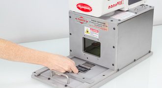 Sistema de grabado de etiquetas PLACA con láser nanoVIS