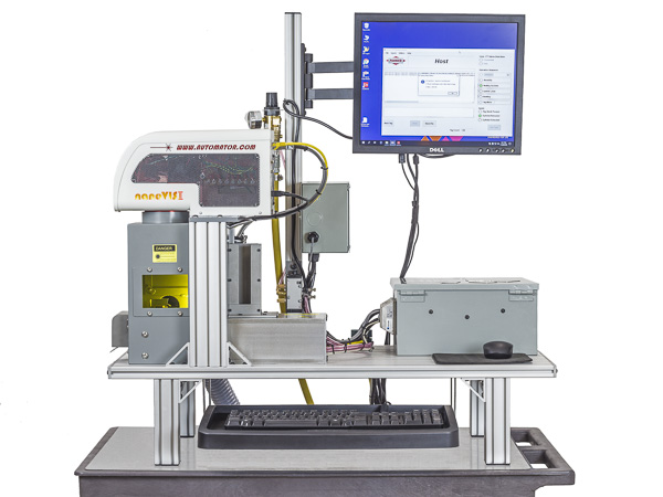 automatic laser plate marking system