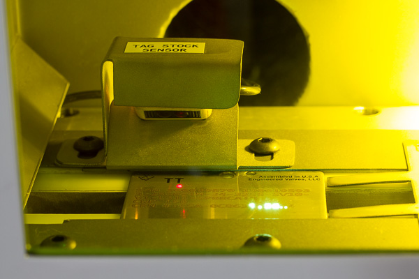 laser plate marking chamber