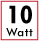 10 Vatios