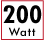 200 vatios