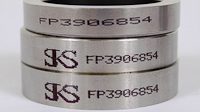 logo printing on metal parts