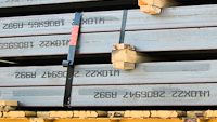 steel beam marking