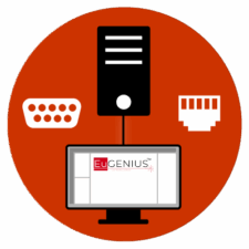 Comunicaciones host EuGENIUS vía TCP/IP o serie