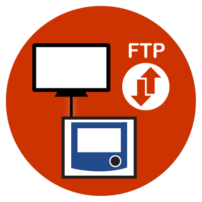 Acceso FTP para transferir archivos de marcado